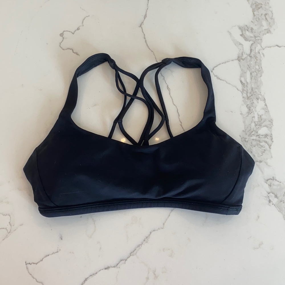 Lululemon Small Black Sports bra